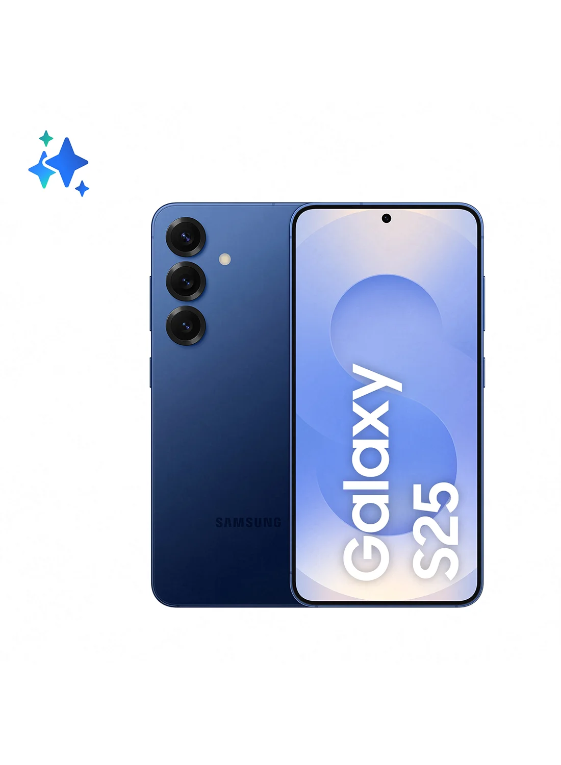 Ultra-HD S25 AI Smartphone 5G Dual SIM (Navy, 12GB RAM, 128GB Storage, 6.2-inch Display) bakez