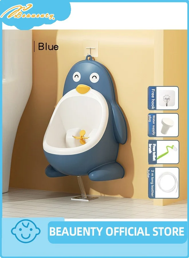 Beauenty Penguin Potty Training Urinal for Toddler Boys (Wall-Mounted, Splash-Proof, 21 cm x 15 cm) djhtq