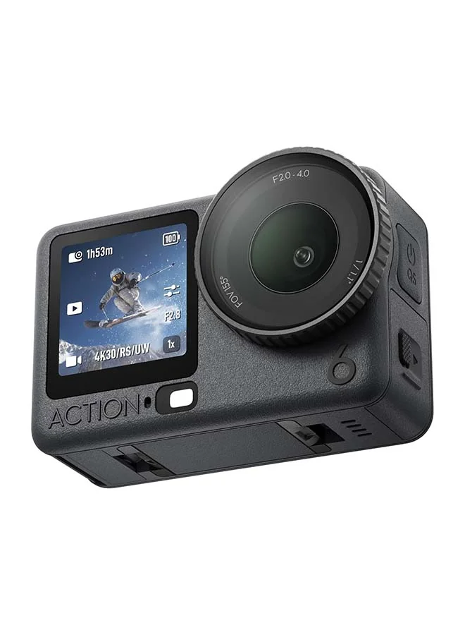 Premium 4K Action Camera Adventure Combo with 1/1.1-inch Sensor and Variable Aperture (3-Battery Kit) gcbsn
