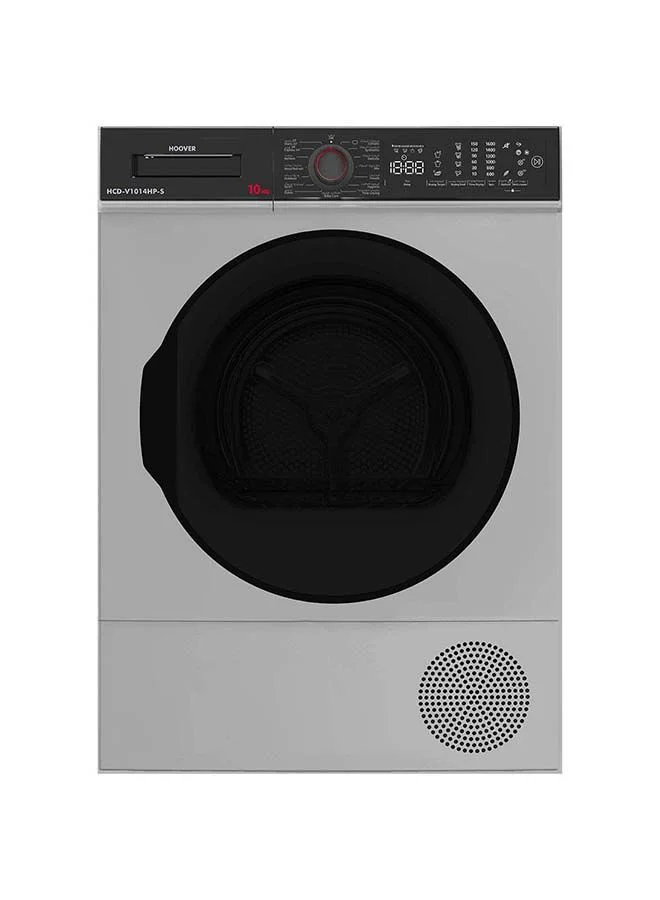 HOOVER Front Loading Tumble Dryer with Sensor Drying and 16 Programs (Silver, 10 kg) qi1z0