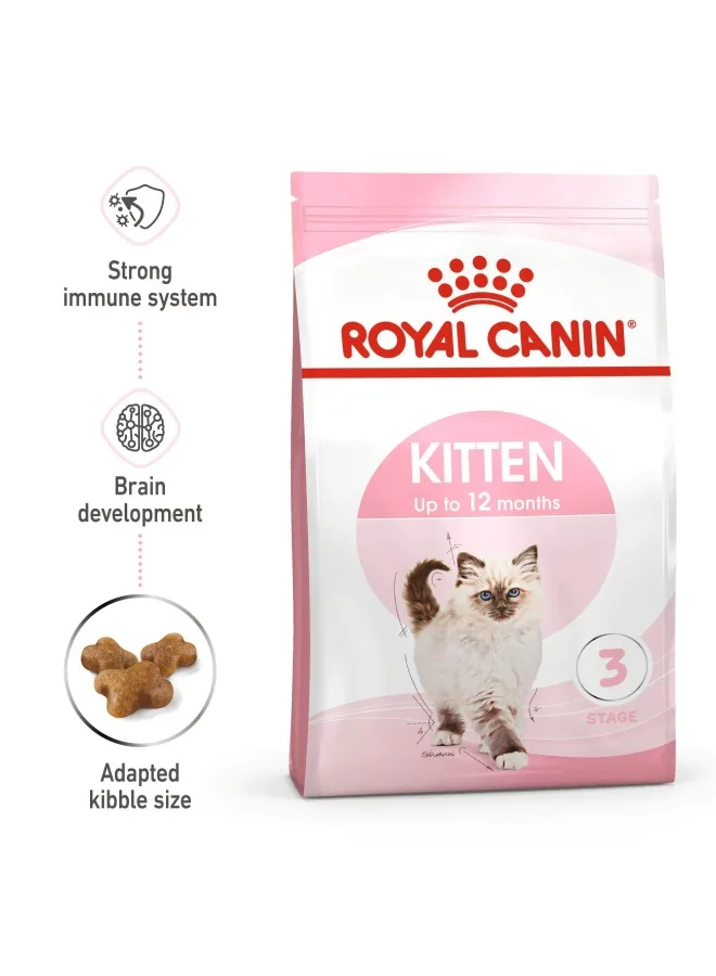 Premium Kitten Dry Food Complete Balanced Nutrition for Growing Cats (2 kg) lz70x
