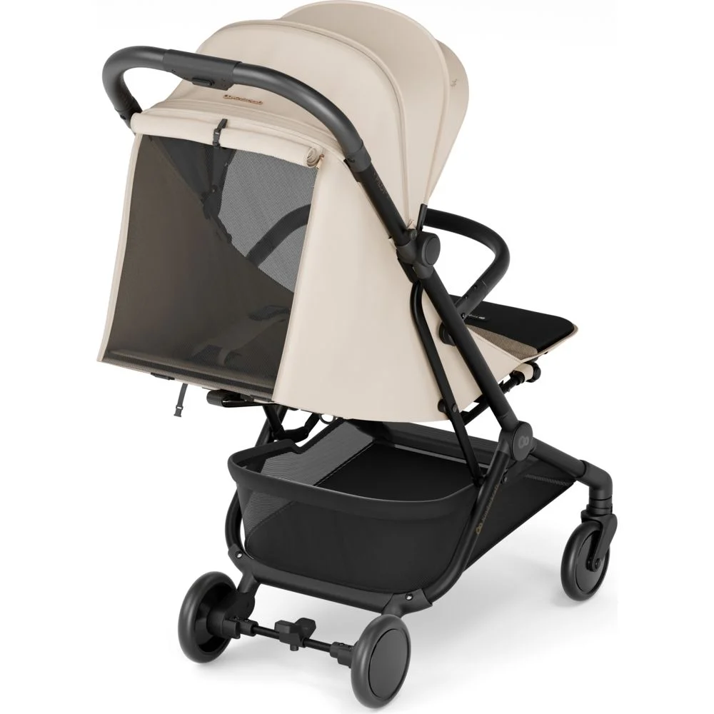 Premium Lightweight Compact Stroller for Travel and Daily Use (Soft Beige) zn4wi