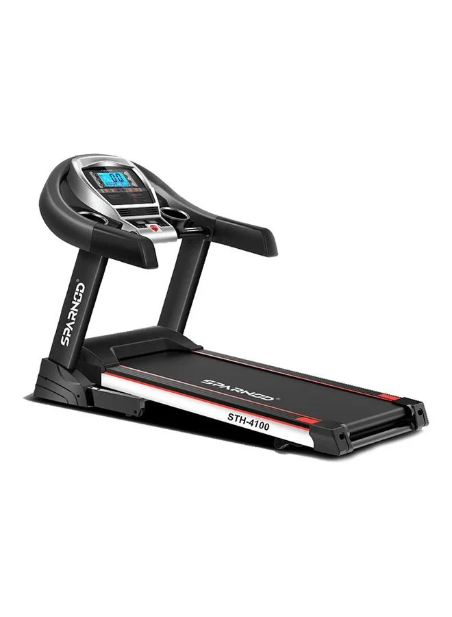 Premium Motorized Foldable Treadmill for Home Fitness Cardio Training (Black, 125 kg Capacity) sp30f