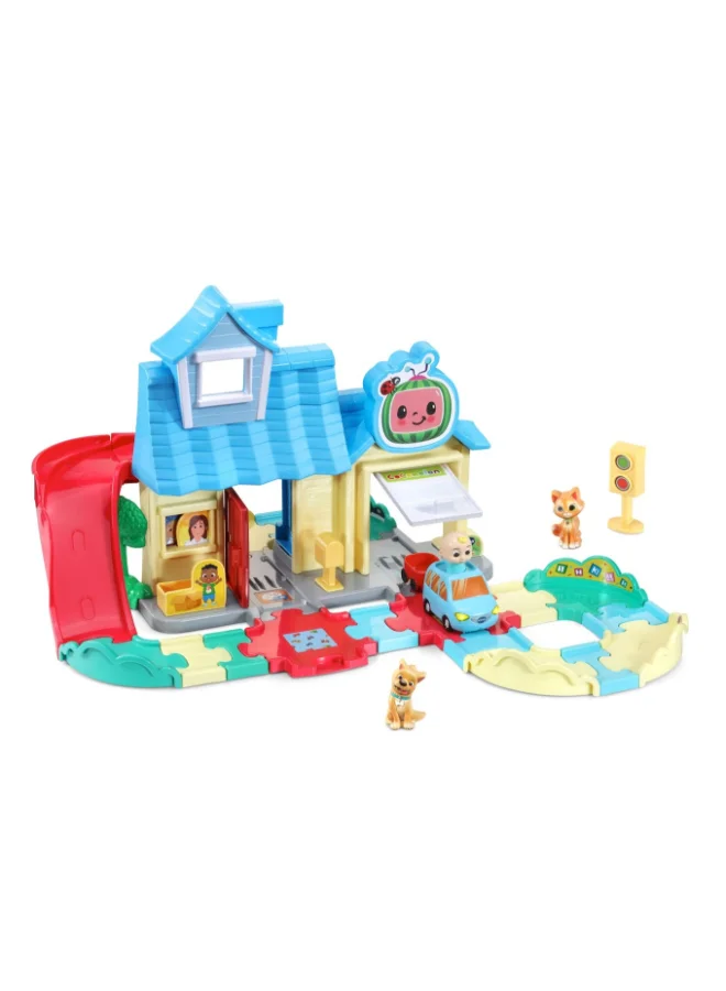 Interactive House Track Playset with SmartPoint Technology and Musical Features for Toddlers (1 Set) biqfx