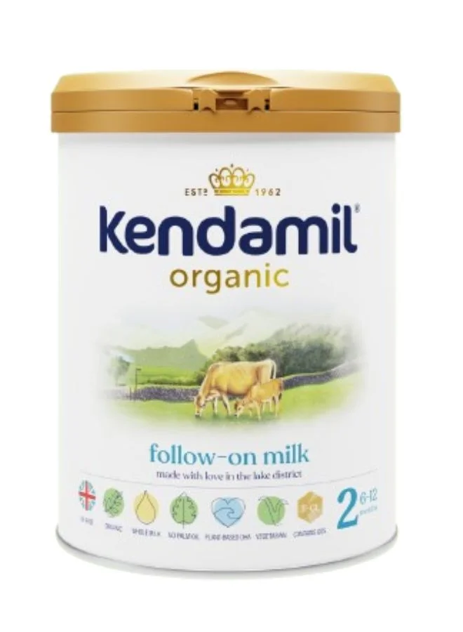 Kendamil Organic Follow-On Milk Stage 2 (Premium Formula for Infants, 800 g) zgvfl