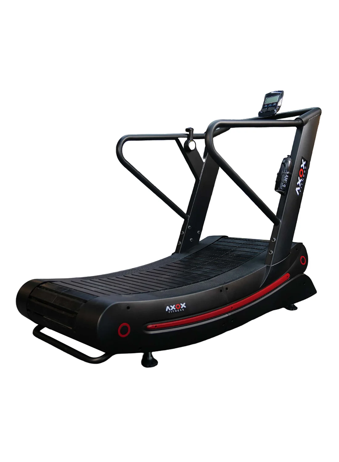 AXOX Fitness Flexcurve Pro Curved Treadmill (Manual Non-Motorized, 150kg Capacity, Durable Nylon Belt) veank