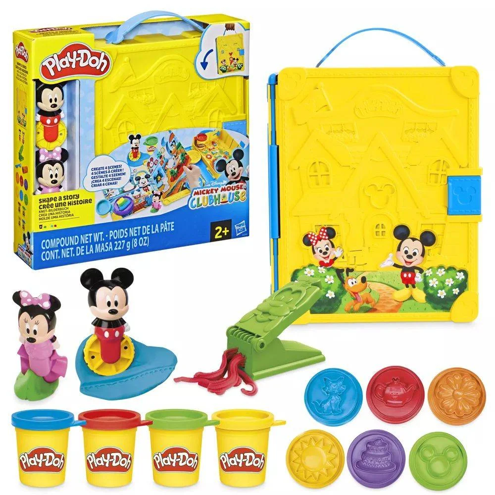 Creative Modeling Dough Activity Set for Kids Mickey Mouse Clubhouse Theme (227 g) sjyv3