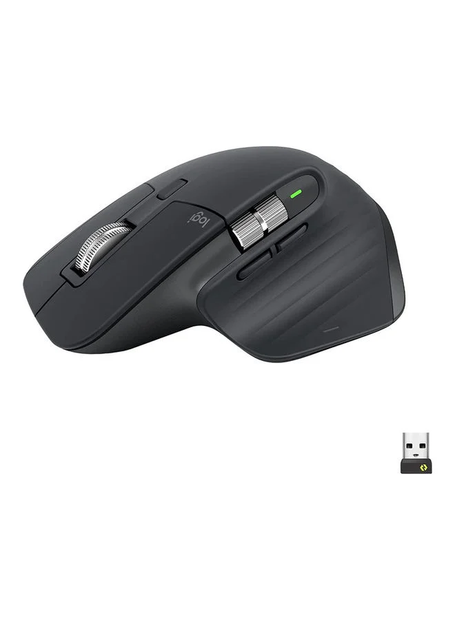Premium Wireless Performance Ergonomic Mouse with Ultra-Fast Scrolling (Graphite, 1 Unit) q6tcv