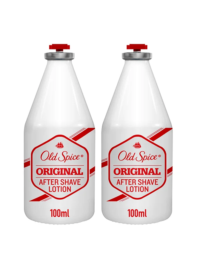 Original After Shave Lotion Premium Soothing Formula for Men (2 x 100 mL) mvdic