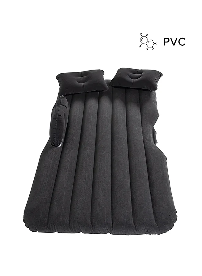 Sharpdo 3-Piece Car Air Mattress Inflatable Bed Premium PVC Travel Sleeping Pad (135 cm x 85 cm) gvvri