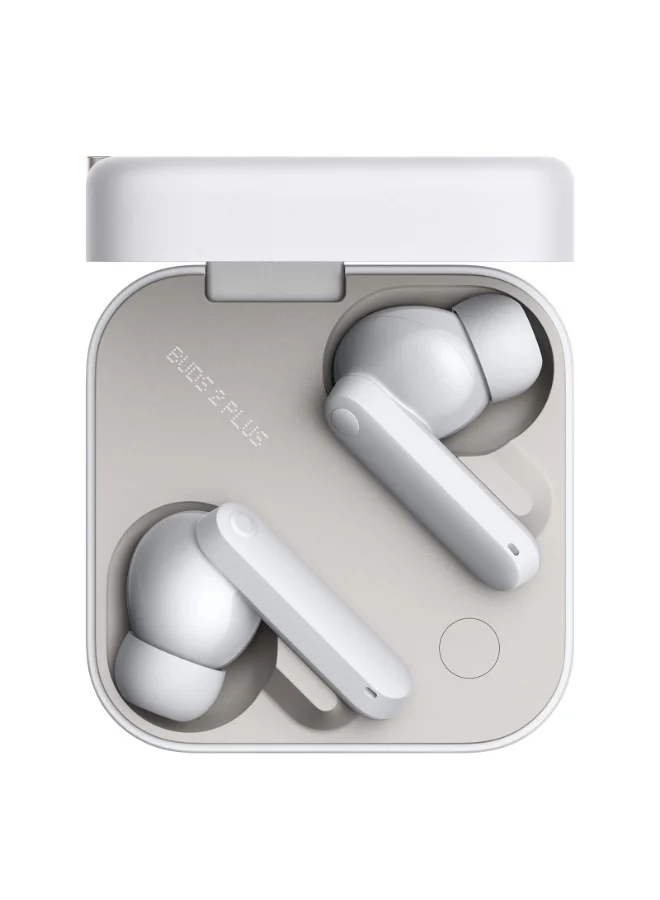 CMF by Nothing Buds 2 Plus Wireless Earbuds Premium Bluetooth In-Ear Headphones (Light Grey) nbhj4