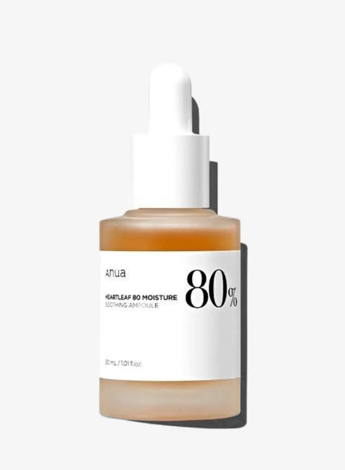 Anua Heartleaf 80% Soothing Ampoule Premium Facial Serum for Sensitive Skin (30 mL) turex