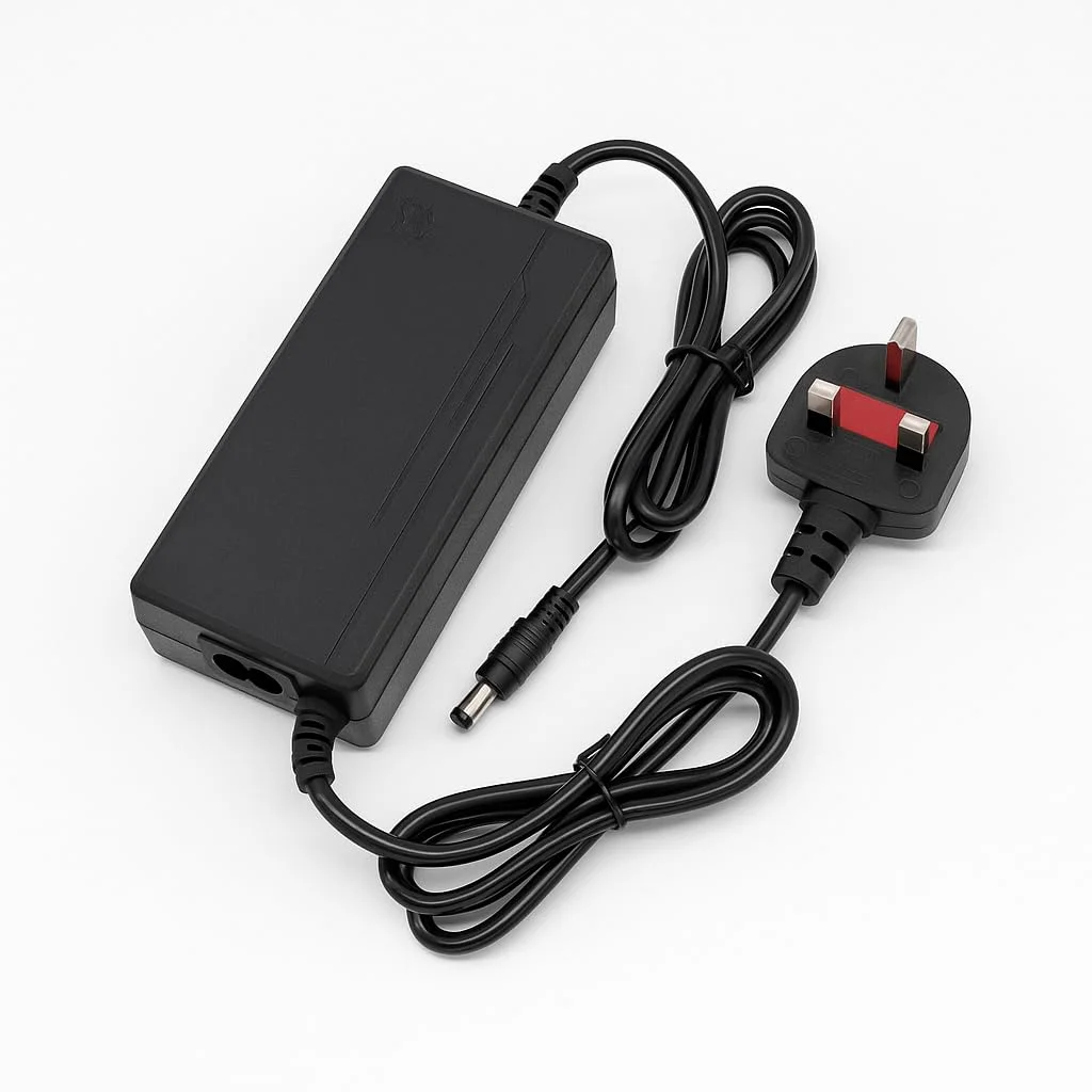 Premium 36V 2A E-Bike and Scooter Lithium Battery Charger with UK Plug (42V DC Output, 95W) cv2yo