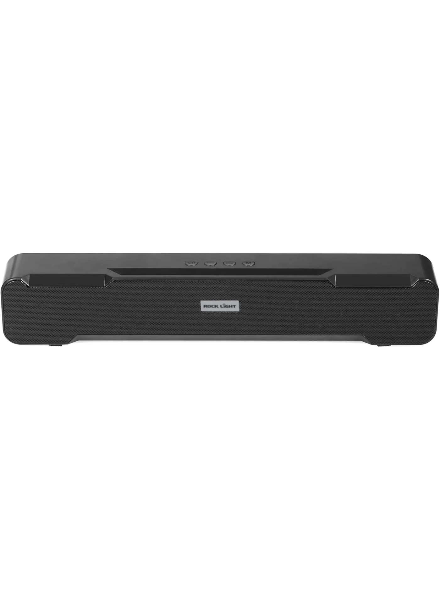 ROCK LIGHT Portable Bluetooth Soundbar 10W Stereo TV Speaker with Dynamic Sound and TWS Connectivity (Black) f2e41