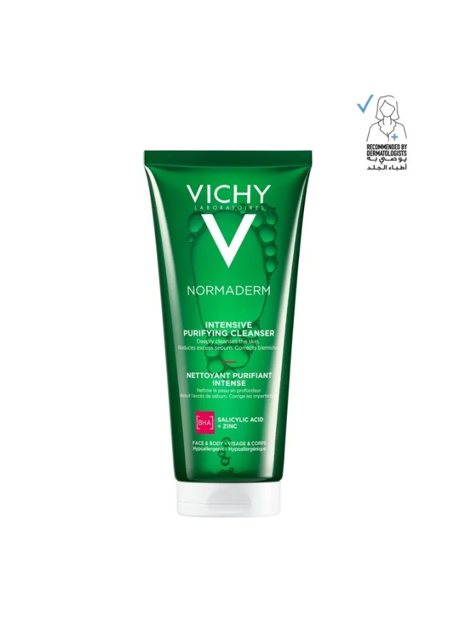 Vichy Normaderm Intense Purifying Cleanser for Oily Skin (200 mL) be181