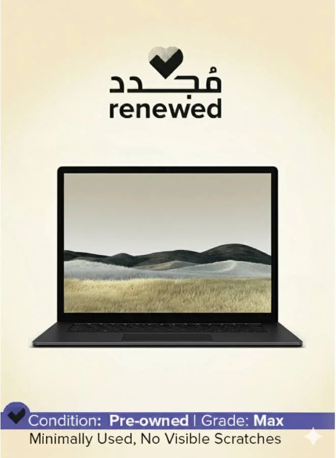 Premium 15-inch Touchscreen Laptop Intel Core i7 16GB RAM 512GB SSD Matte Black (English/Arabic Keyboard) 6tvty