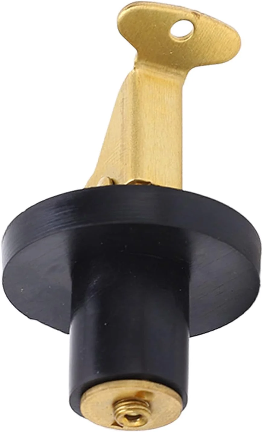Premium Brass Snap Drain Plug Marine Compression Screw Type with Rubber Seal (19mm Diameter) p4wol