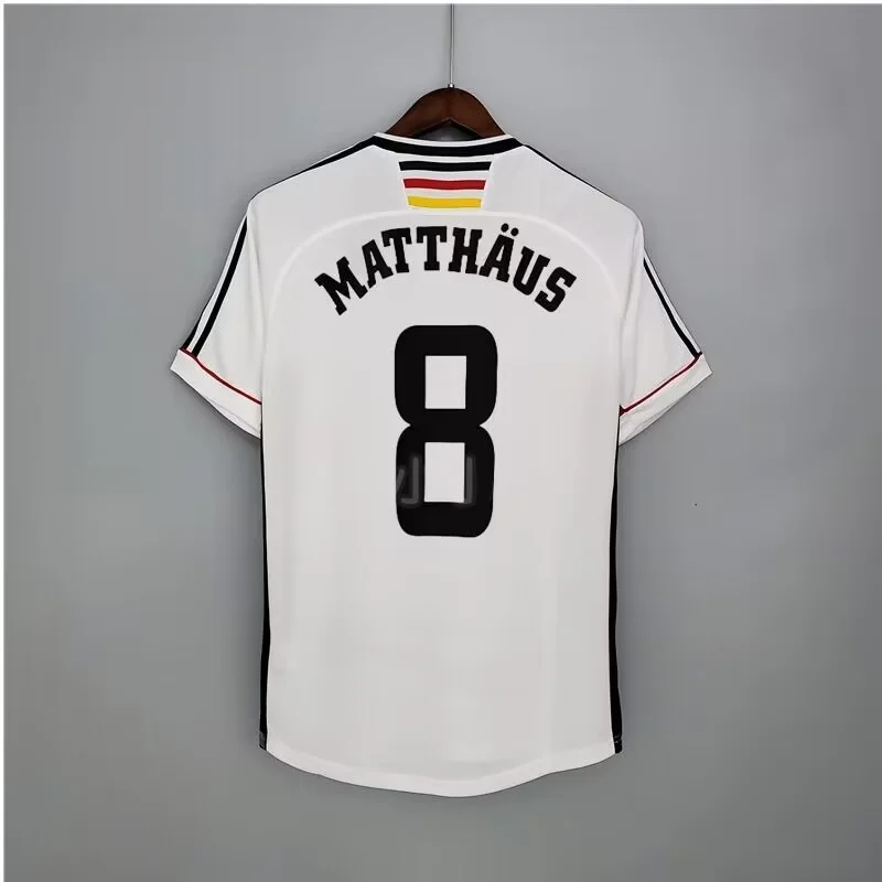Vintage Classic Football Jersey Replica Team Uniform Breathable Athletic Apparel for Fans (Adult, Large) wjm4o