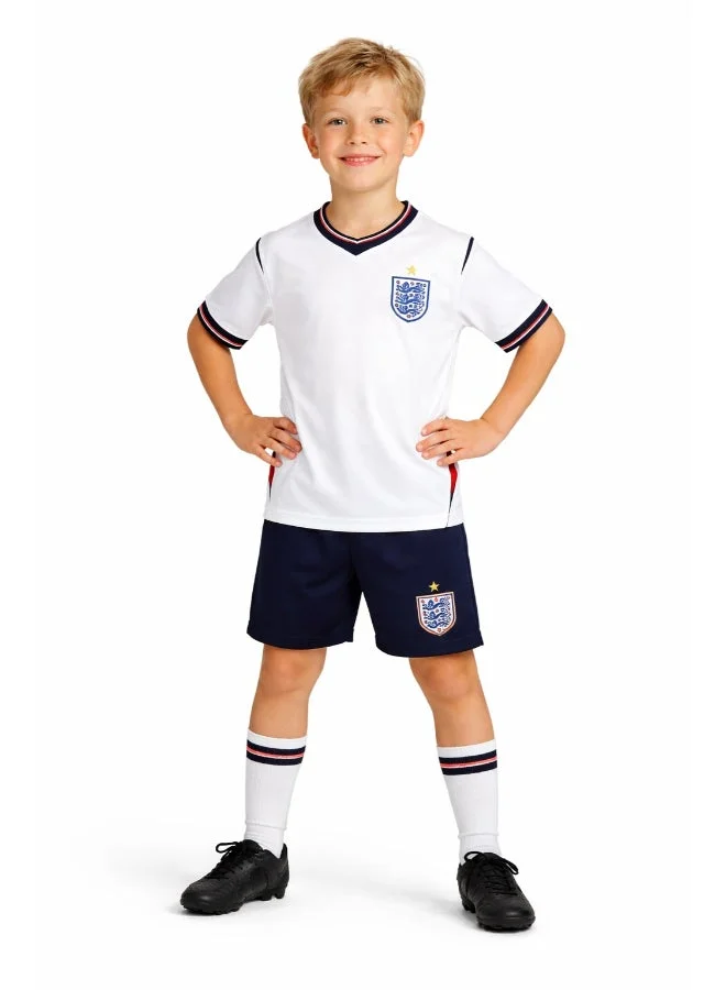 Toyland Kids Football Jersey and Shorts Set Breathable Sportswear Kit for Kids (Size 120cm) 0te2r