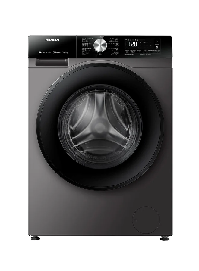 Premium Front Load Washer and Dryer Combo Inverter WiFi Enabled Titanium Grey (10 kg) d3sd1