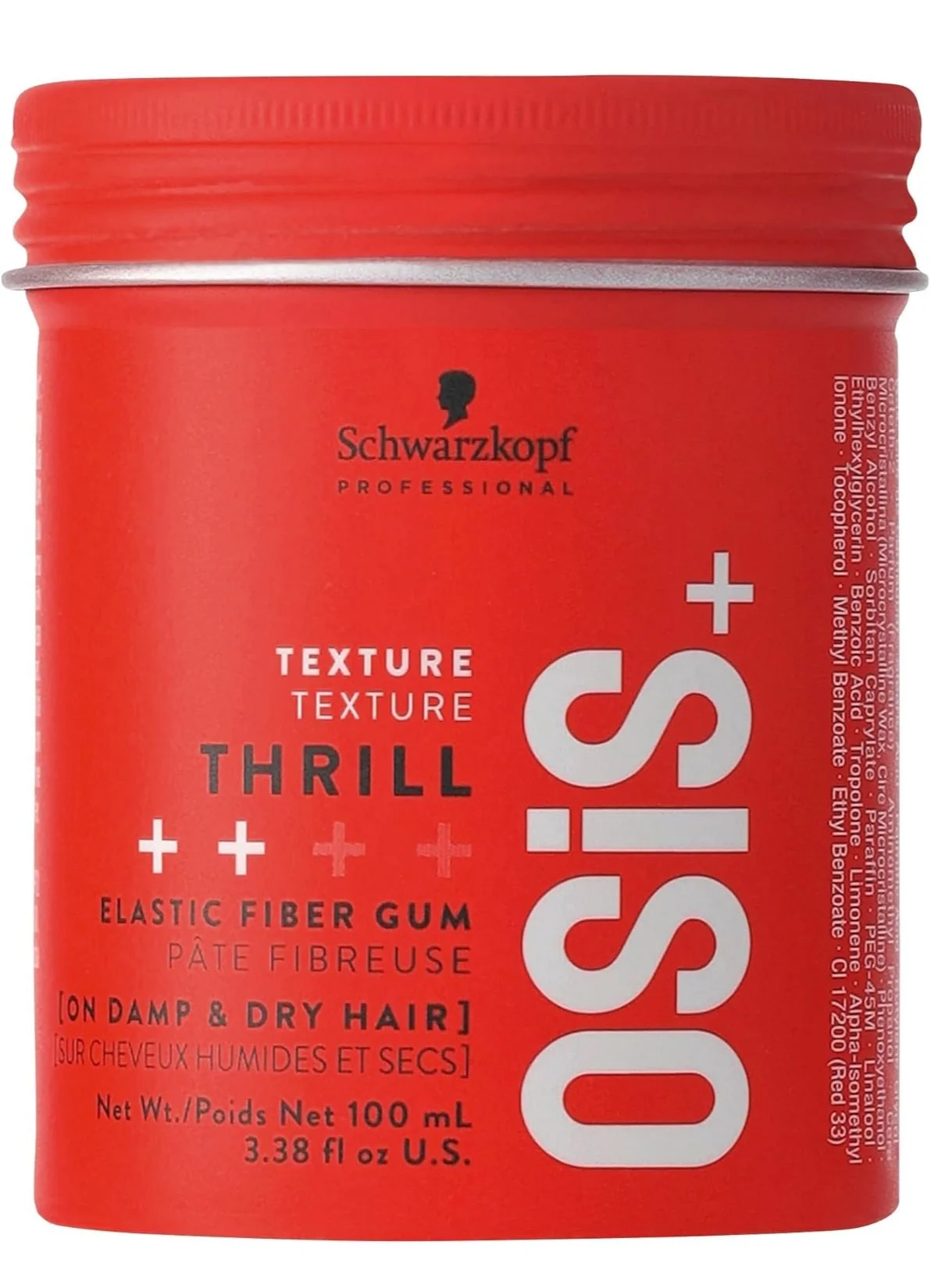 Schwarzkopf Professional Osis+ Thrill Fiber Gum Strong Control Styling Paste (100 mL) phsz1