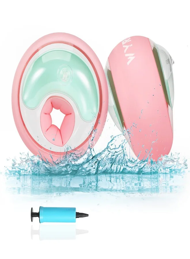 WYRIAZA Inflatable Arm Floaties for Kids (Pool Safety Water Wings, 6-20 kg, 2-6 Years) 3coy5