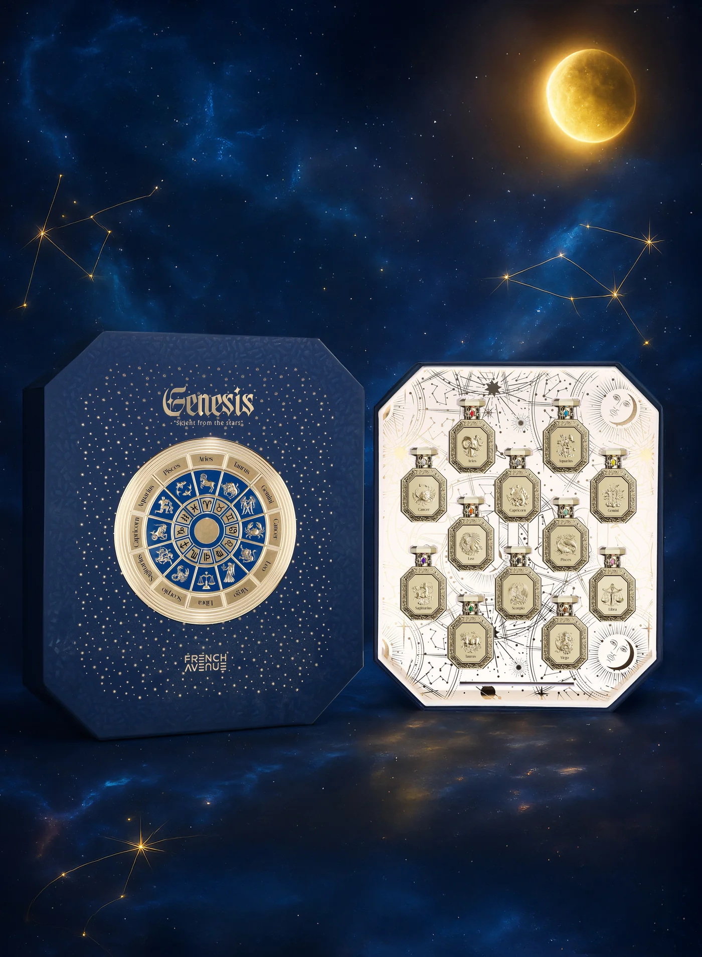 French Avenue Genesis Zodiac Eau de Parfum Premium Unisex Fragrance (30 mL) hdigi