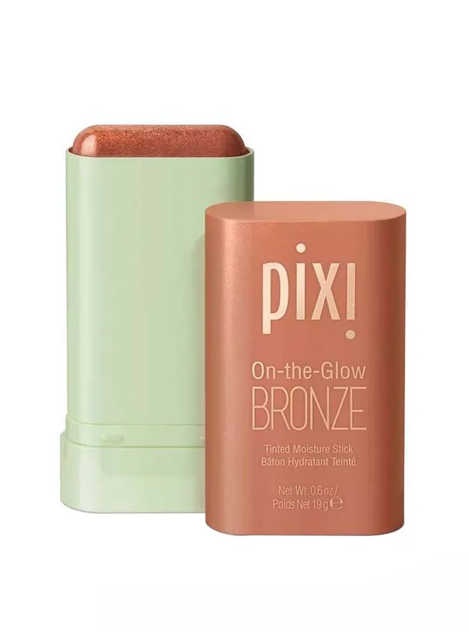 Pixi On-The-Glow Bronze Rich Glow Stick (19 g) - Premium Bronzing Highlighter for Radiant Skin 143aq