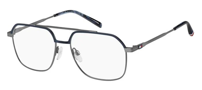 Premium Aviator Eyeglasses Frame Lightweight Metal Optical Glasses (Gold, 54mm) 4eqif