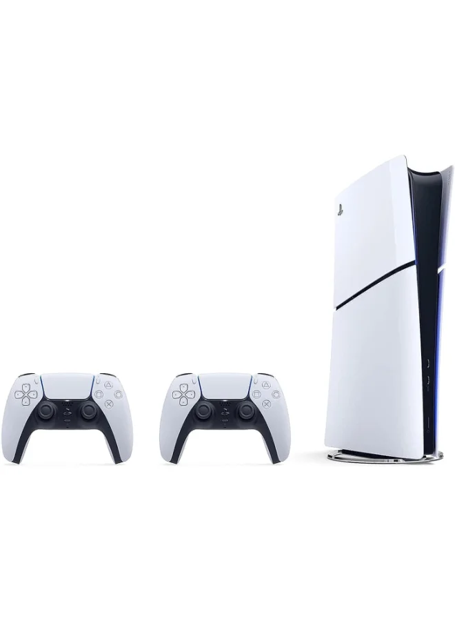 Premium Slim Digital Gaming Console with Dual Wireless Controllers (Double Pack, 1 TB) u36z4