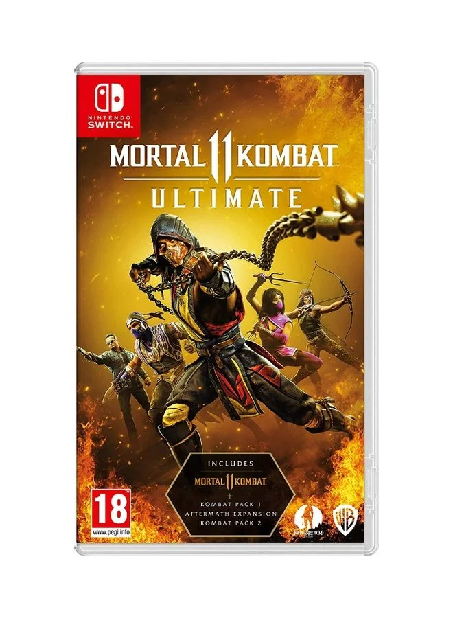 Mortal Kombat 11 Fighting Game for Nintendo Switch (International Version, Single & Multiplayer) ct175