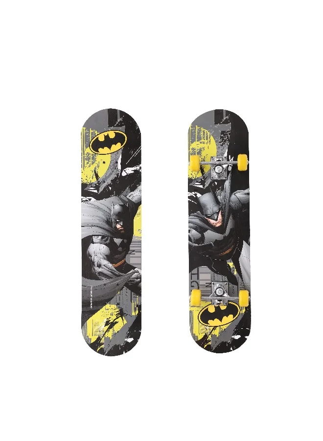 Batman Skateboard Professional Maple Deck Durable Street Cruiser for Kids and Teens (79x20 cm) syepa