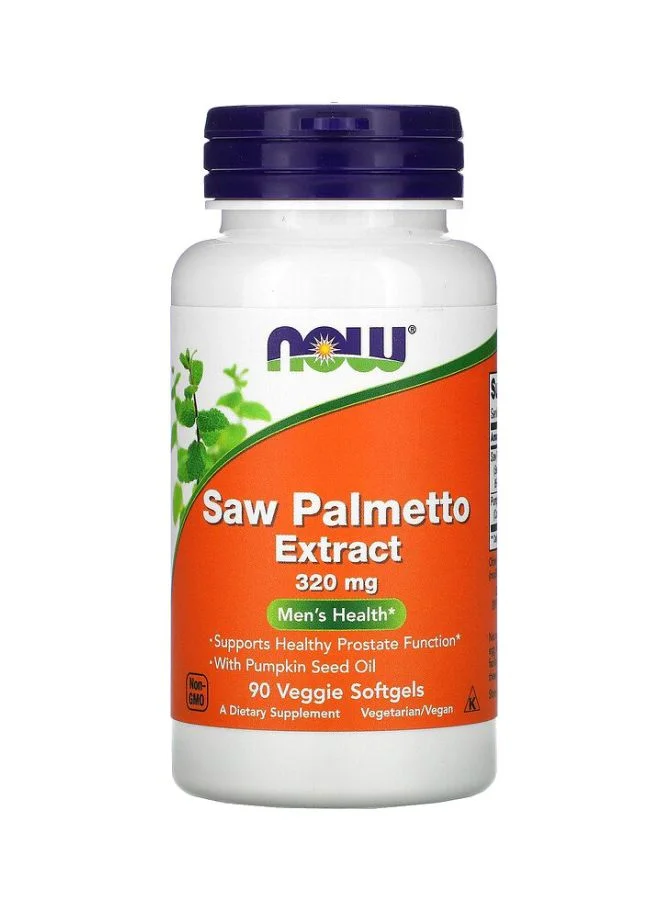Saw Palmetto Extract Premium Herbal Supplement (320 mg, 90 Veggie Softgels) o820w