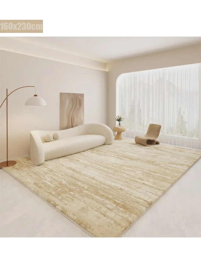 VUCATIN Abstract Modern Area Rug Non-Slip Soft Low Pile Carpet for Living Room Bedroom and Home Office (Beige, 160x230cm) fwygz