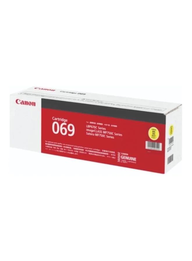 Premium Laser Toner Cartridge 069 Yellow (High-Yield, 1 Pack) qzk4e