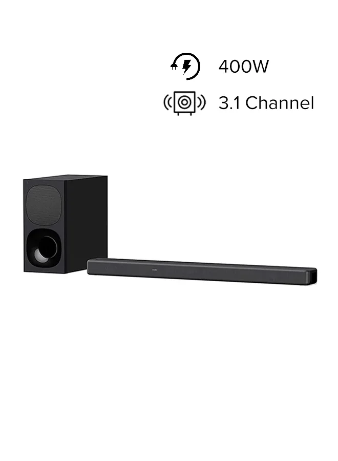 Premium 3.1 Channel Surround Sound Bar System with Dolby Atmos and DTS:X (Black) q4s8e