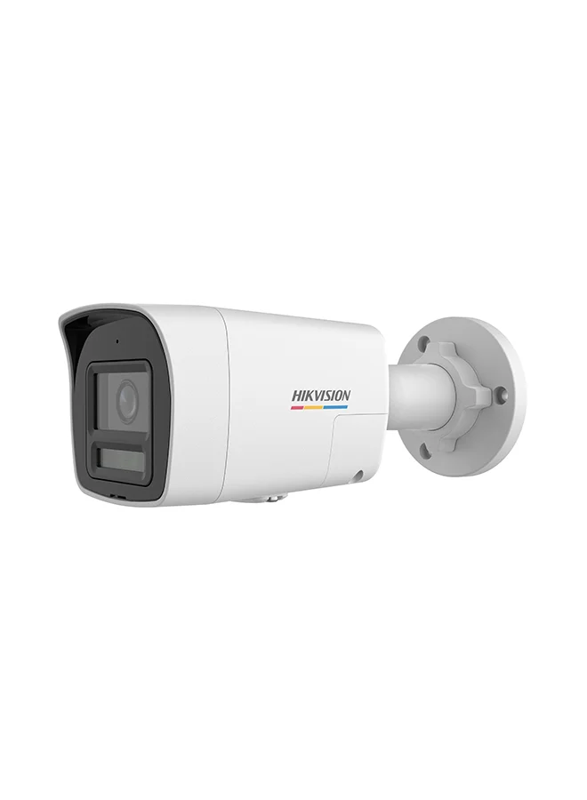 4MP Outdoor IP Security Camera with ColorVu Night Vision and Smart Hybrid Light (White, 2.8mm Lens) 9lbh2