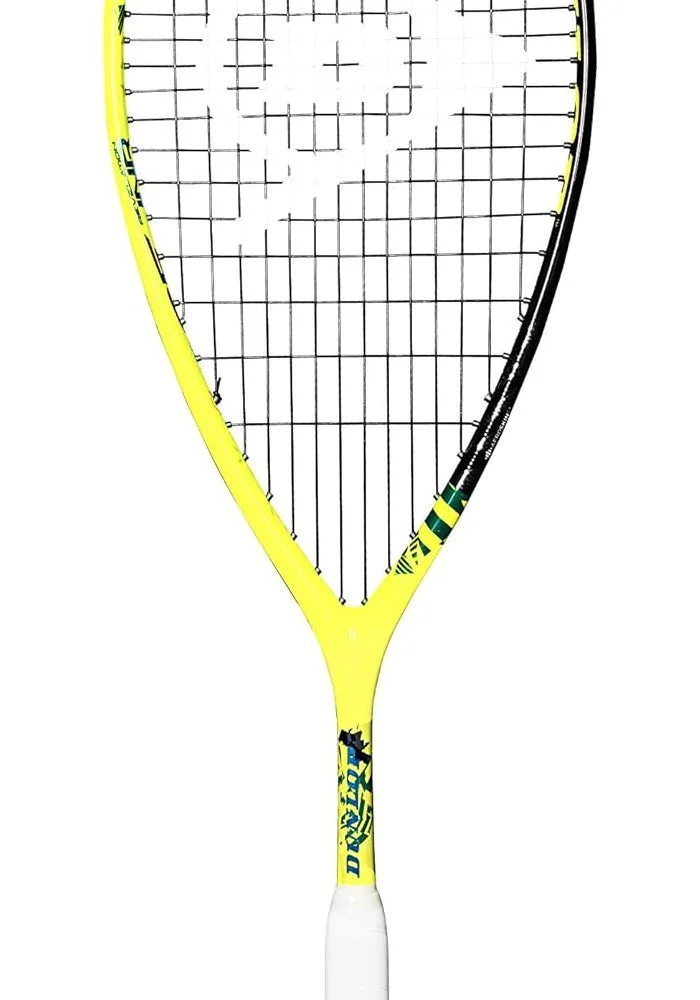 Premium Junior Squash Racket Lightweight Graphite Frame (Multi Color, 23 inch) fxdd5