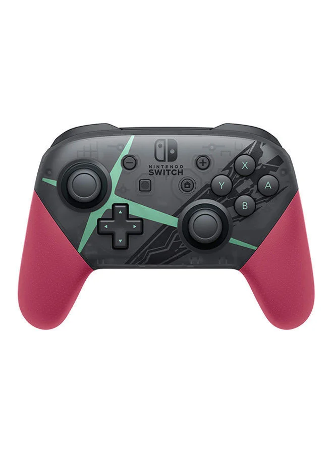 Wireless Pro Gaming Controller for Handheld Consoles Ergonomic Precision Gamepad (Black and Red) 0r7o7