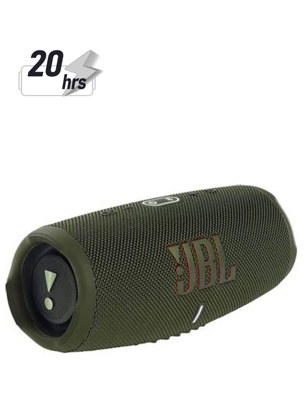 Premium Audio Portable Bluetooth Speaker with Built-in Powerbank and Dual Bass (Green) 9f7hc
