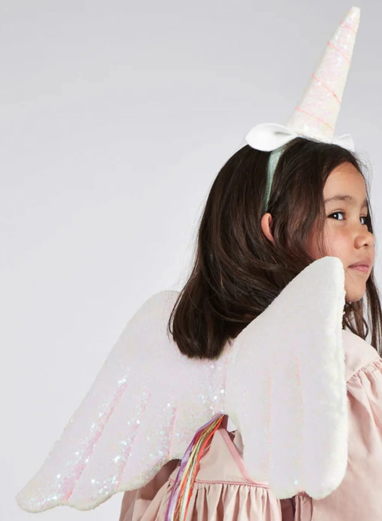 Meri Meri Winged Unicorn Dress Up Costume Set (Kids, One Size) v8fij