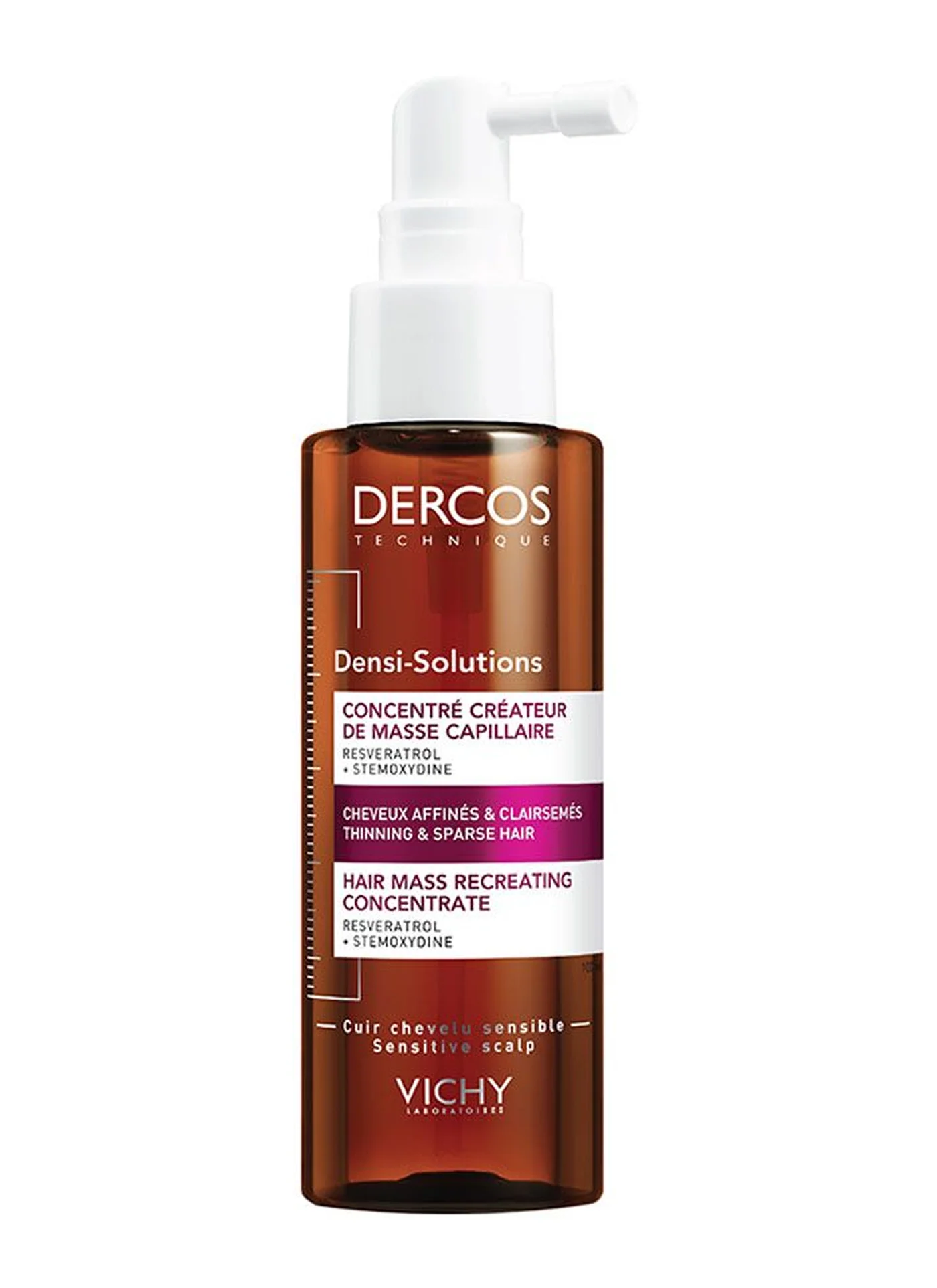 Vichy Dercos Densi-Solution Hair Mass Recreating Concentrate for Thinning Hair (100 mL) 9cxow