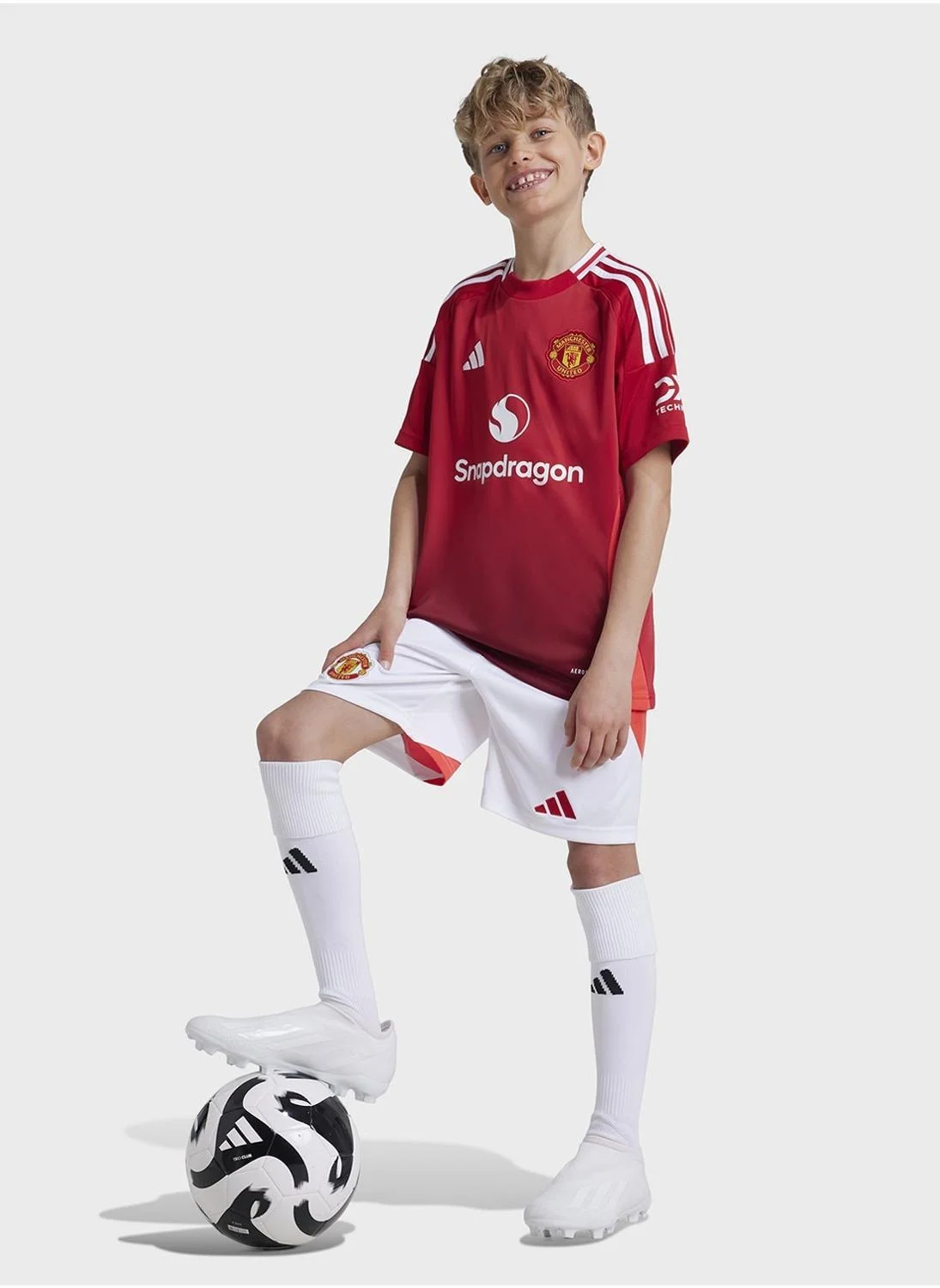 Sport Football Jersey Kids Red Performance Athletic Shirt (128 cm) u8oql
