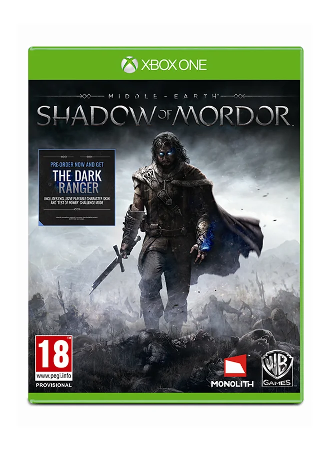 Middle Earth Shadow of Mordor Action Adventure Game for Console One (International Version) tylf6