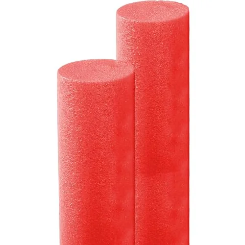 Premium Foam Pool Noodle for Swimming and Water Recreation (Red, 132 cm) ufbqw