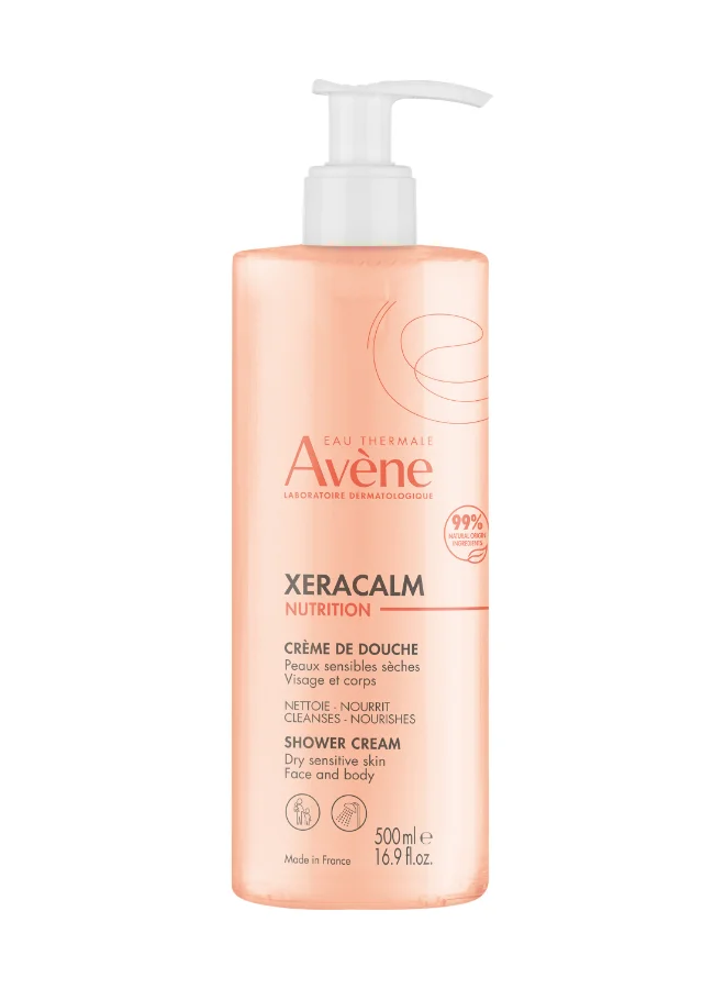 Avene Xeracalm Nutrition Shower Cream Gentle Cleansing Formula for Dry Skin (500 mL) tnyeo