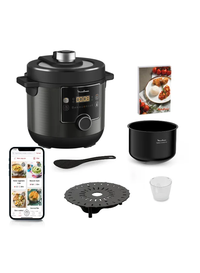 Premium Electric Pressure Cooker Multi-Cooker for Home Kitchen (Black, 7.5 L, 1200 W) mxylz