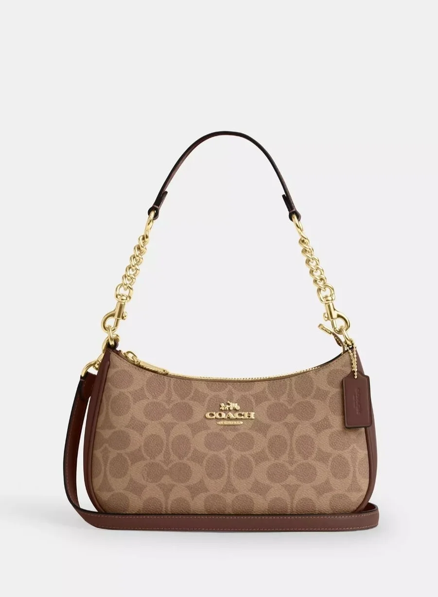 Premium Classic Logo Shoulder Bag Versatile Crossbody Handbag (One Size) q5na4
