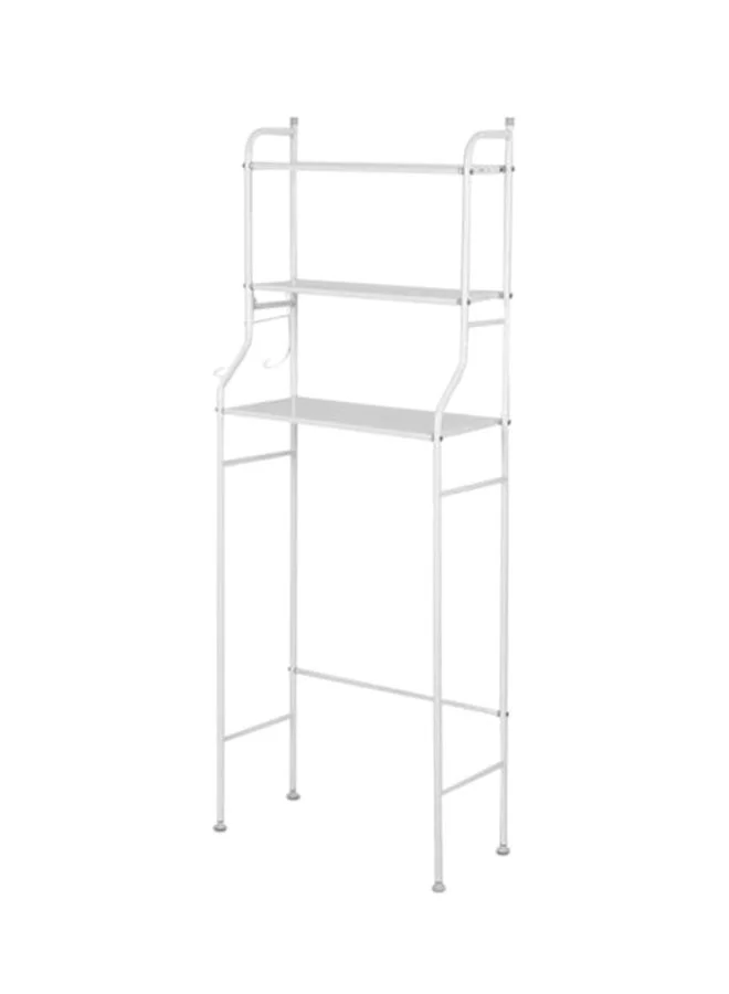 Cool Baby Metal Toilet Cabinet Shelf Organizer (White, 60 cm x 25 cm x 150 cm) d1esr