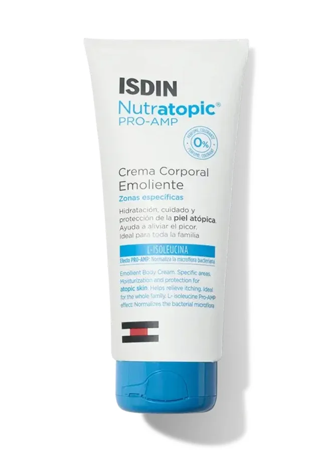 ISDIN Nutratopic Pro-Amp Bath Gel (Soothing Cleanser for Atopic and Dry Skin, 400 mL) birio